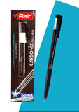 Flair Carbonix Ball Pen Black | Pack of 10pcs