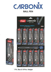 Flair Carbonix Ball Pen Black | Pack of 10pcs