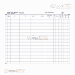 Gate register 144 pages