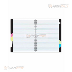 Luxor Premium Wiro Notebook 20403 4 subject 10.8 x 14.0 cm