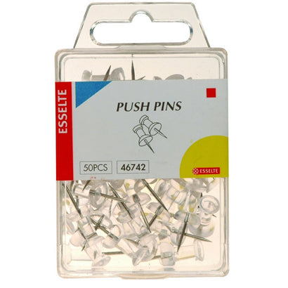 Oddy push pin transparent