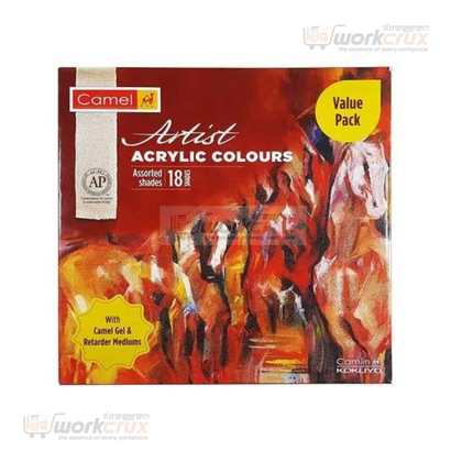 Camlin acrylic water colour 70-M-18Shades
