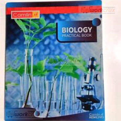 Camlin biology practical notebook