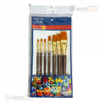 Camlin brush flat SR 67 pack of 7