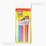 Camlin brush flat Sr 65 7pcs Champ