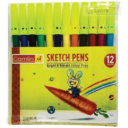 Camlin sketch pen 12 shades