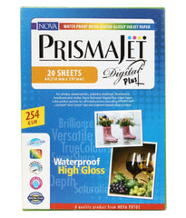 Nova digital prismajet 254gsm A4 RC paper 20  sheet box pack