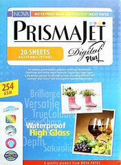 Nova digital prismajet 254gsm A4 RC paper 20  sheet box pack