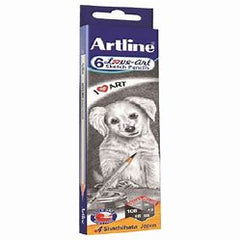 Artline drawing pencil 6 Sets