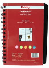 Oddy Corporate Wiro Notebook WR-RS-A5-160 with Sticky note