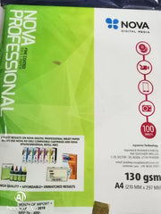 Nova Professional A4 coated paper 130gsm 50 sheet