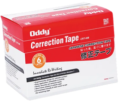 Oddy correction tape