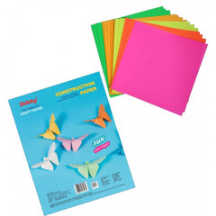 Oddy Construction paper -10C-20 Sheets 15x15cm