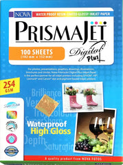 Nova digital prismajet 254gsm RC paper 4x6 100 sheet box pack